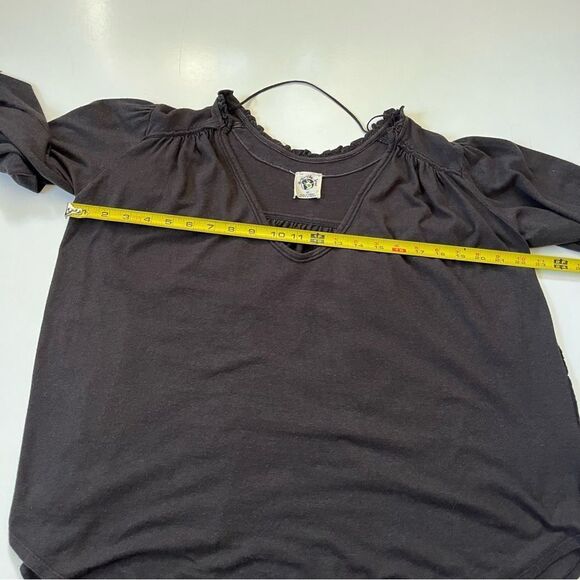 Free People NWT Care Bella Hemp Long Sleeve XS - Picture 10 of 11